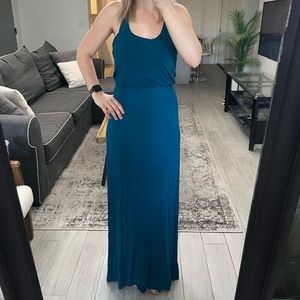 Lush Teal Maxi Dress